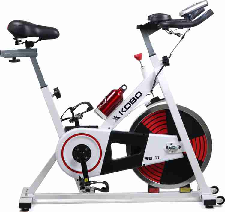 KOBO SB 11 Spin Bike Flywheel 15 Kg Cycle for Home Gym Workout For