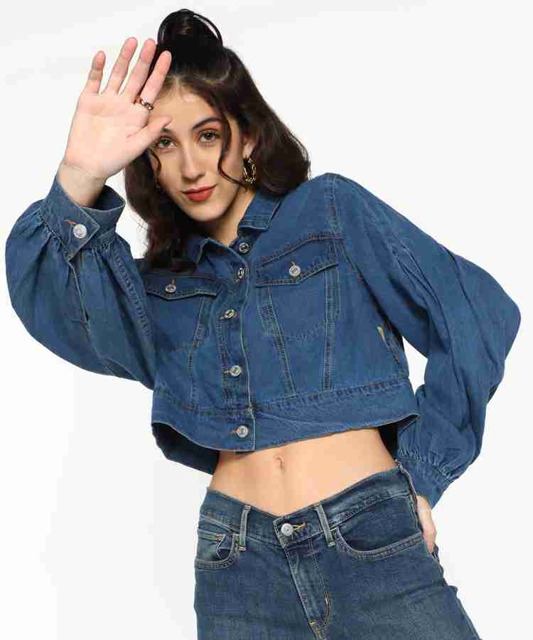 Fringe Denim Jacket Forever 21 Forever 21 Cropped Jacket FOREVER