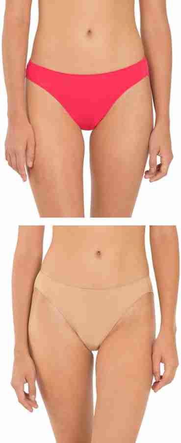JOCKEY Women Bikini Pink, Beige Panty - Buy JOCKEY Women Bikini Pink, Beige  Panty Online at Best Prices in India