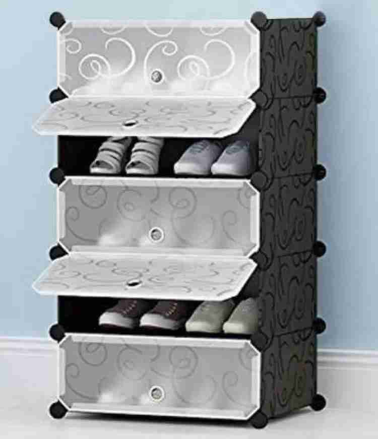 BAZKU Plastic Collapsible Shoe Stand Price in India Buy BAZKU