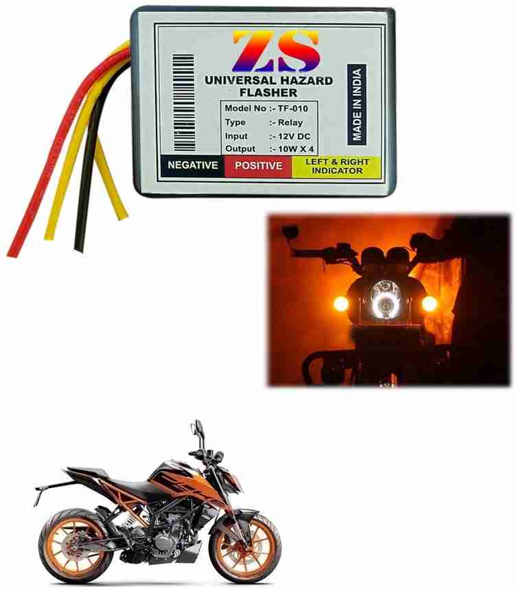 Hazard light for ktm rc 200 on sale