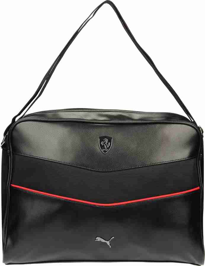 Puma messenger cheap bag black