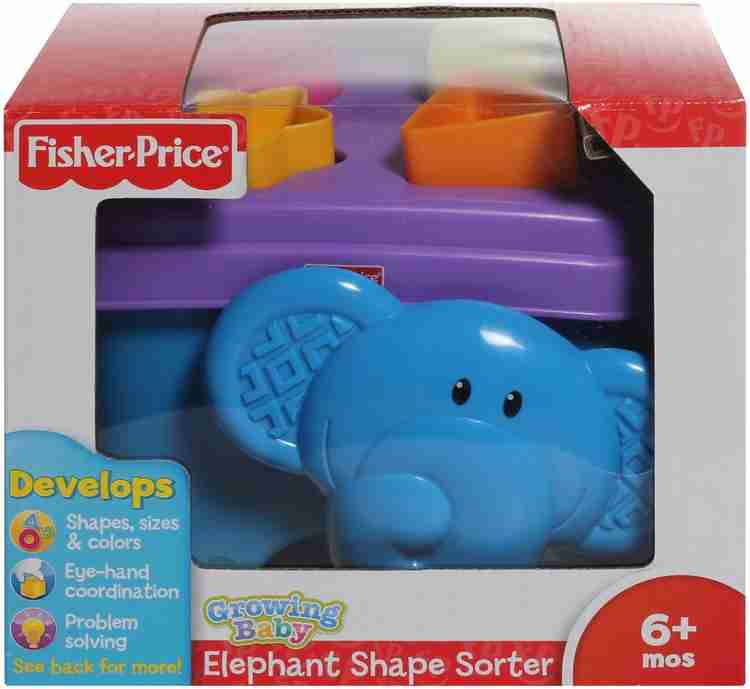 FISHER PRICE Growing Baby Elephant Shape Sorter Price in India