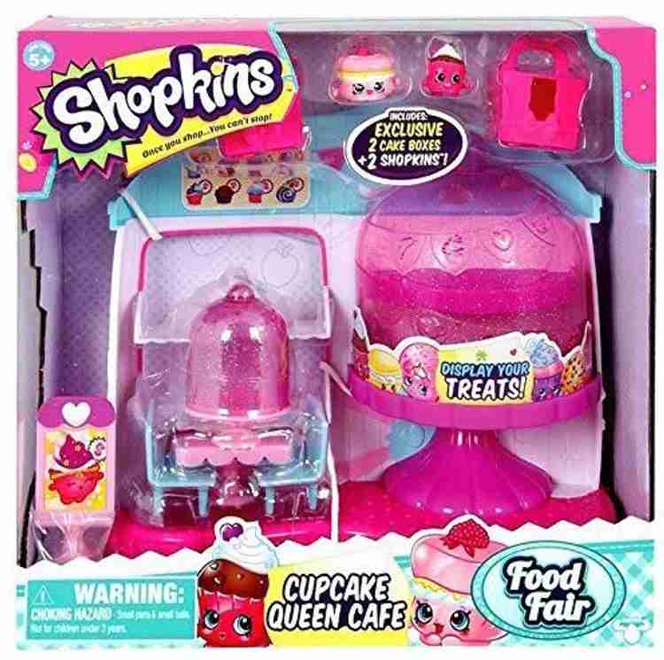 Shopkins cupcake shop queen cafe