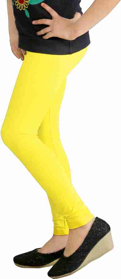 Girls Leggings Value pack of 2(Yellow,Blue) - Buy Girls Leggings Value pack  of 2(Yellow,Blue) Online at Low Price - Snapdeal