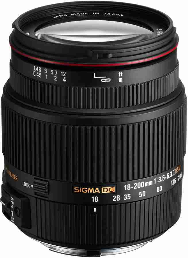 【現金特価】 SIGMA18-200mm F3.5-6.3 DC OSレンズ キャノンEF-S（SIGMA 18 レンズ(ズーム)