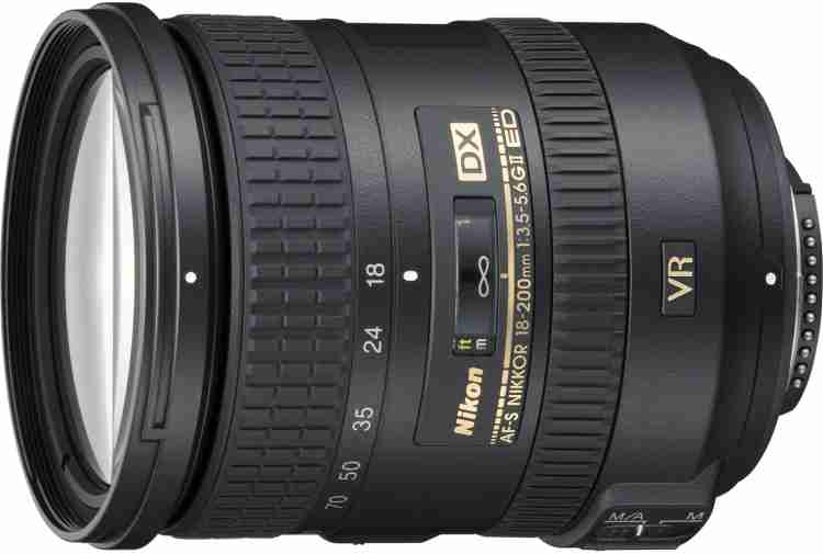 NIKON AF-S DX NIKKOR 18 - 200 mm f/3.5-5.6G ED VR II Telephoto Zoom Lens