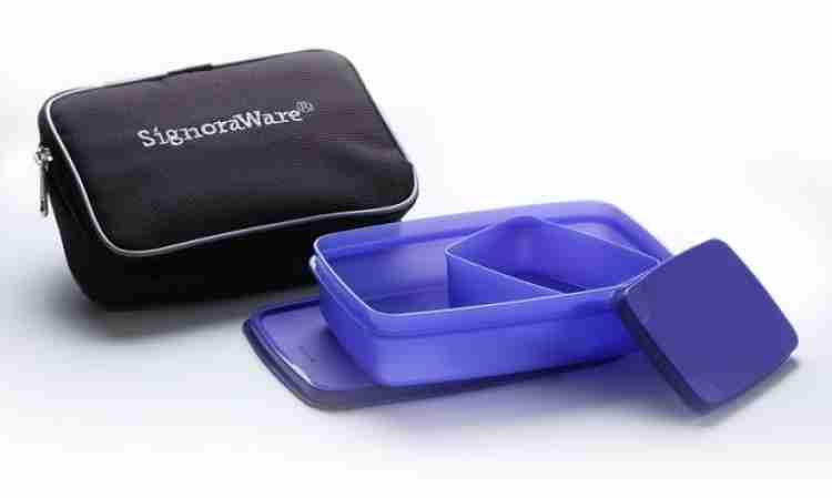 Signoraware compact lunch box cheap with bag