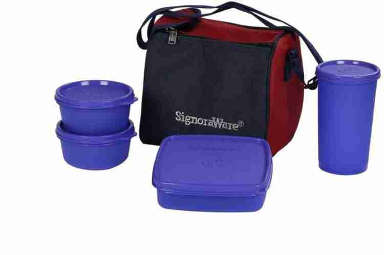 Signoraware best lunch box with bag hotsell
