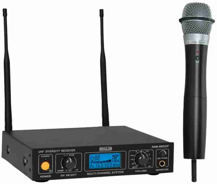 Ahuja AWM 890UHF Microphone Ahuja Flipkart