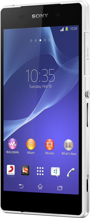 SONY Xperia Z2 ホワイト 本体 Sony Xperia Z2 White (Sony Xperia Z2 D6503) - Factory