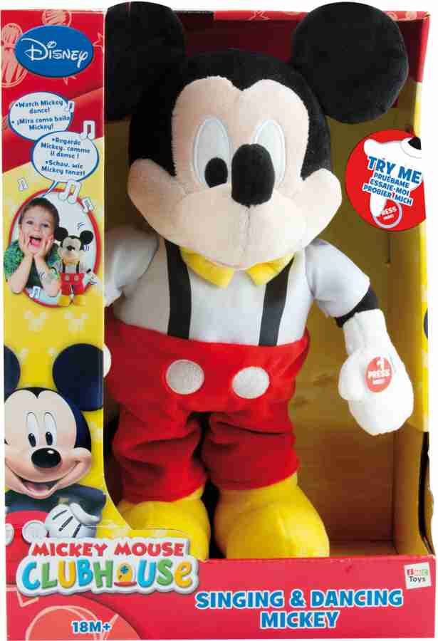 Singing mickey best sale mouse doll