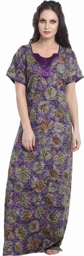 SUKANYA Women Nighty Buy Purple SUKANYA Women Nighty Online at Best Prices in India Flipkart