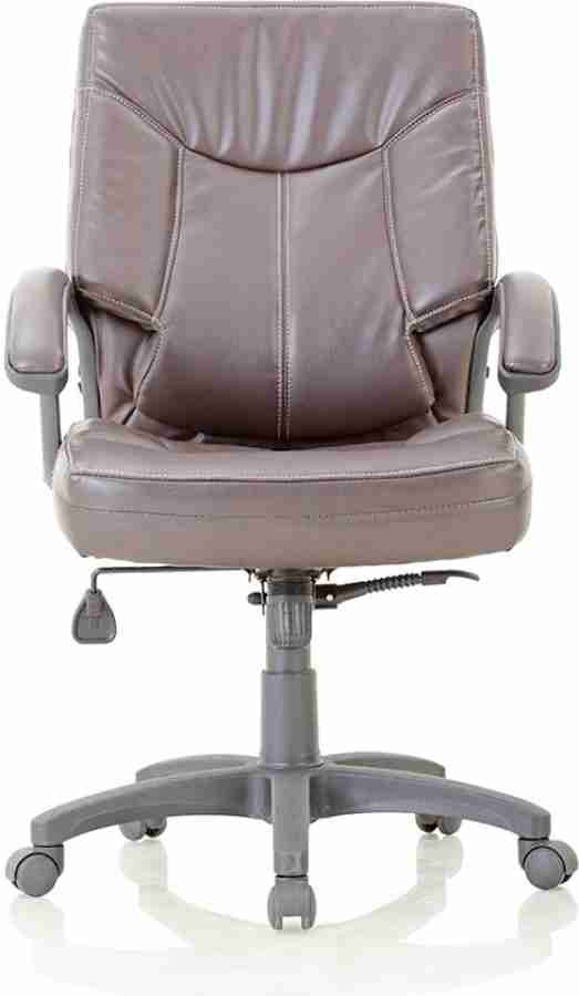 Featherlite Tycoon HF 366 1 Leatherette Office Arm Chair Price in