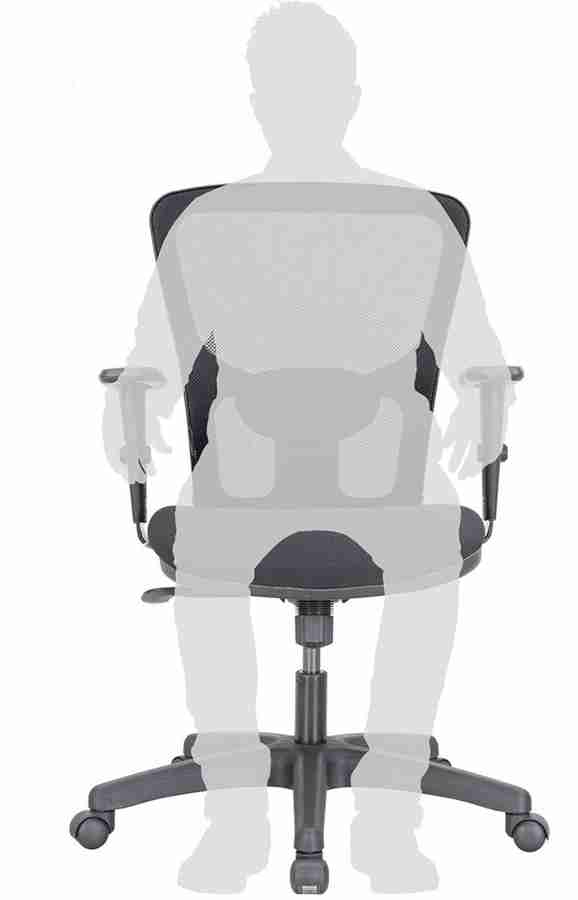 Featherlite Astro MB Fabric Office Arm Chair Price in India Buy