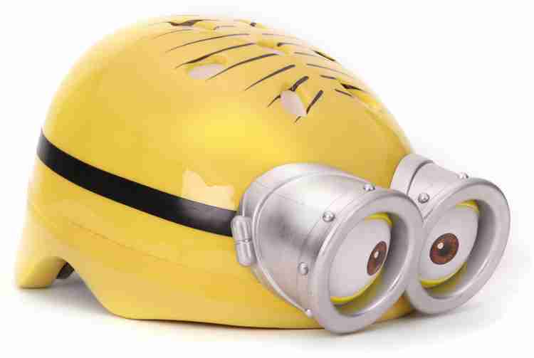 Minion bike helmet top