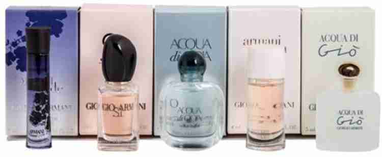 Buy Giorgio Armani Miniature Set Pocket Size Eau de Toilette 25