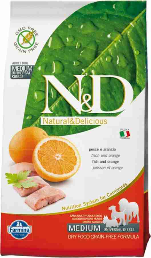 Farmina fish and orange dog food hot sale