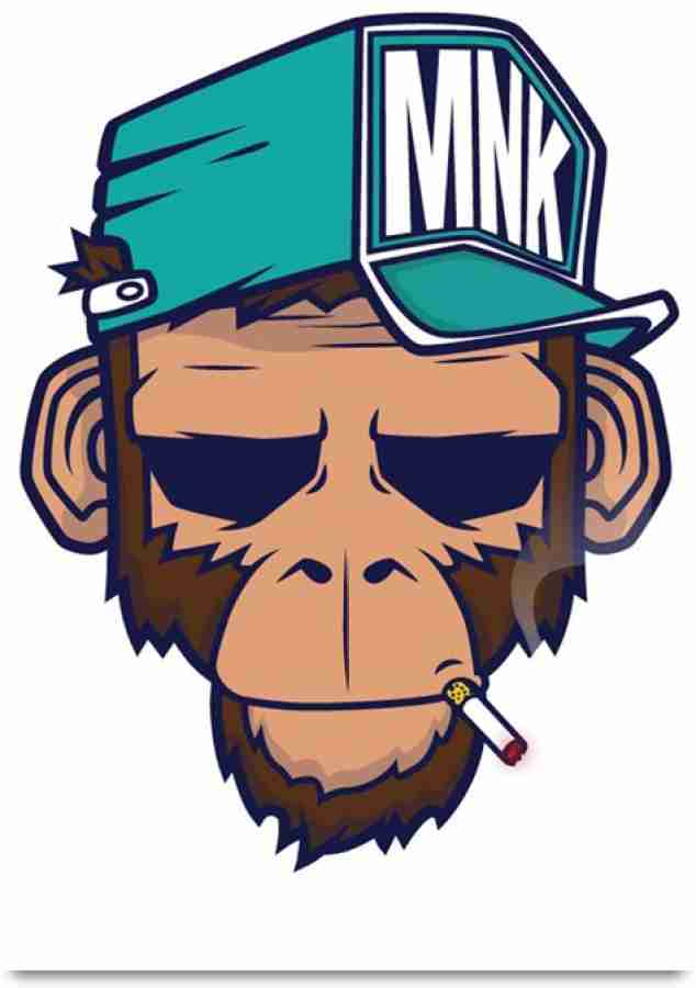 Gangster Monkey Paper Print - Animals posters in India - Buy art, film,  design, movie, music, nature and educational paintings/wallpapers at
