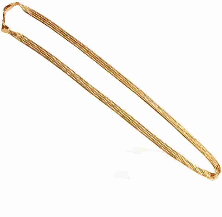 Senco Gold Handmade Curb Chain Yellow Gold Precious Chain Price in India Buy Senco Gold Handmade Curb Chain Yellow Gold Precious Chain online at Flipkart