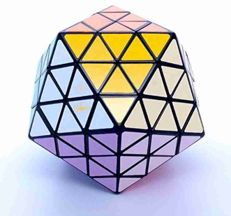 MF8 Oskar'S Icosaix Black Icosahedron Face Turning Cube Puzzle 20 