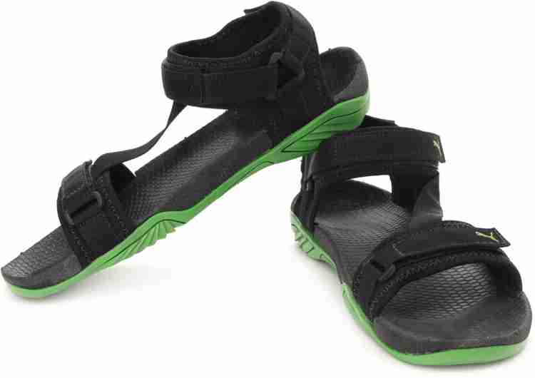 PUMA K9000 Men Black Sports Sandals Buy Black Leaf Green Color