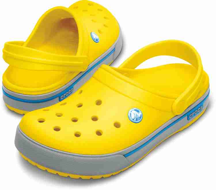 CROCS Men Yellow Clogs