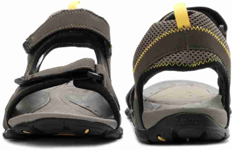 Hi Tec Gt Strap Men Brown Yellow Black Sports Sandals Buy