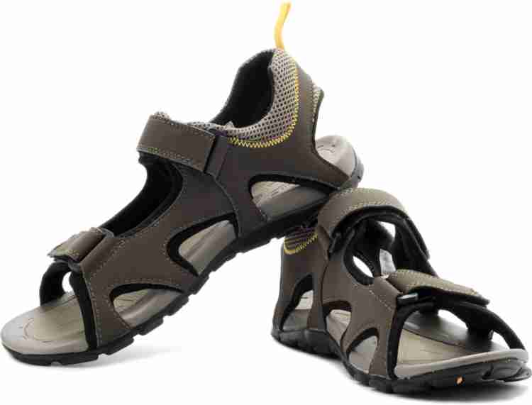 Hi Tec Gt Strap Men Brown Yellow Black Sports Sandals Buy