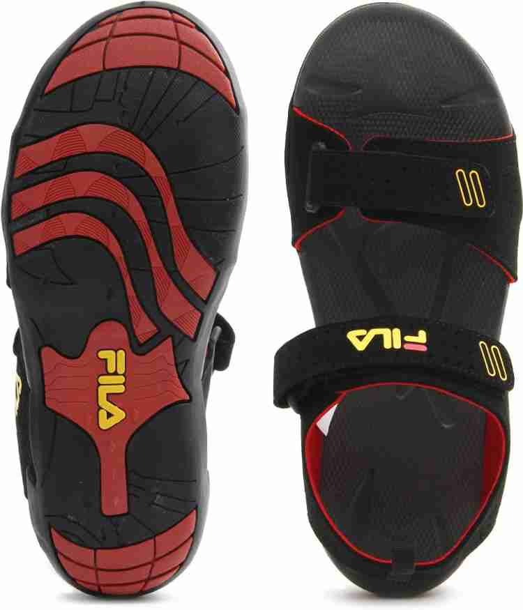 FILA Drifter Cross Men Sports Sandals Buy Blk Rd Color FILA Drifter Cross Men Sports Sandals Online at Best Price Shop Online for Footwears in India Flipkart