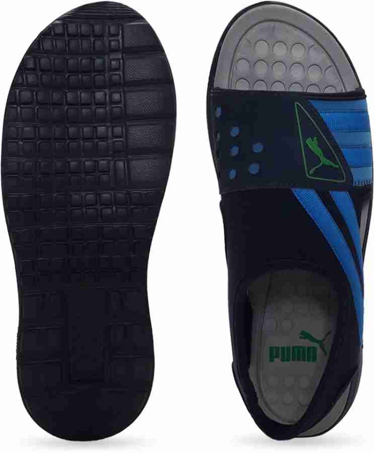 PUMA Faas slide Ind. Men Sports Sandals Buy insignia blue island green lim Color PUMA Faas slide Ind. Men Sports Sandals Online at Best Price Shop Online for Footwears in India