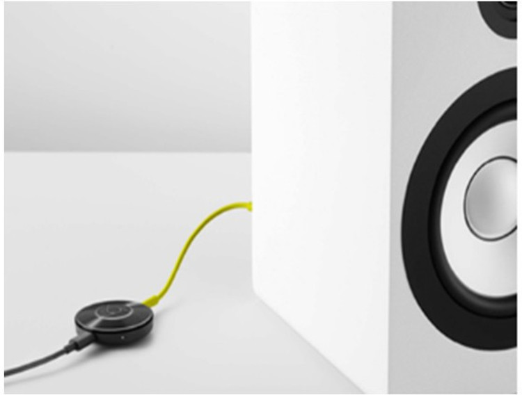 【未使用】Google Chromecast Audio Google Chromecast Audio Media Streamer - Black for sale