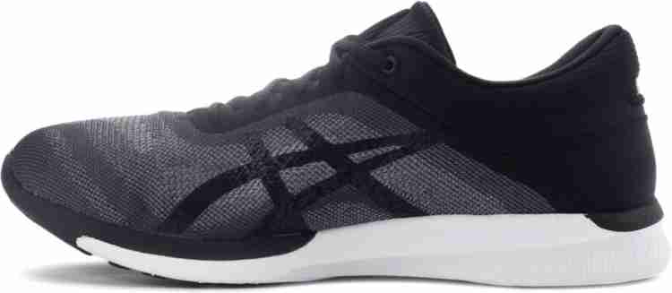 Asics fuzeX Rush Sports Shoe For Men Buy MIDGREY BLACK WHITE Color Asics fuzeX Rush Sports Shoe For Men Online at Best Price Shop Online for Footwears in India Flipkart