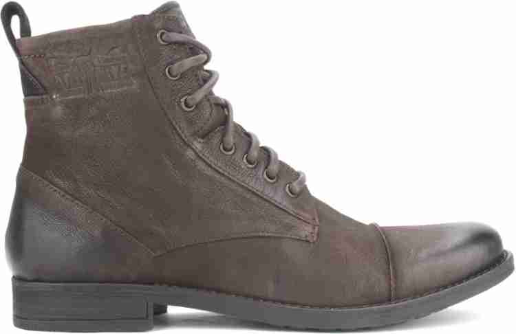 Levi's maine lace up boots best sale