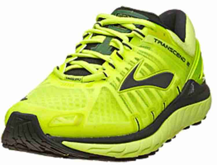 BROOKS Transcend 2 Men s Running Shoes For Men Buy Lime Black Color BROOKS Transcend 2 Men s Running Shoes For Men Online at Best Price Shop Online for Footwears in India Flipkart