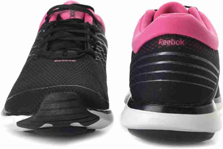 reebok easytone pink and black