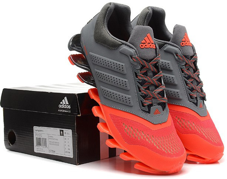 adidas springblade grey orange