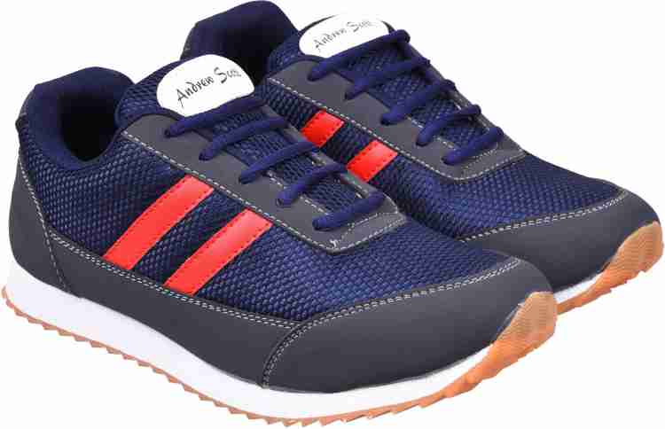 ANDREW SCOTT Running Walking Shoes For Men Buy Blue Red Color ANDREW SCOTT Running Walking Shoes For Men Online at Best Price Shop Online for Footwears in India Flipkart