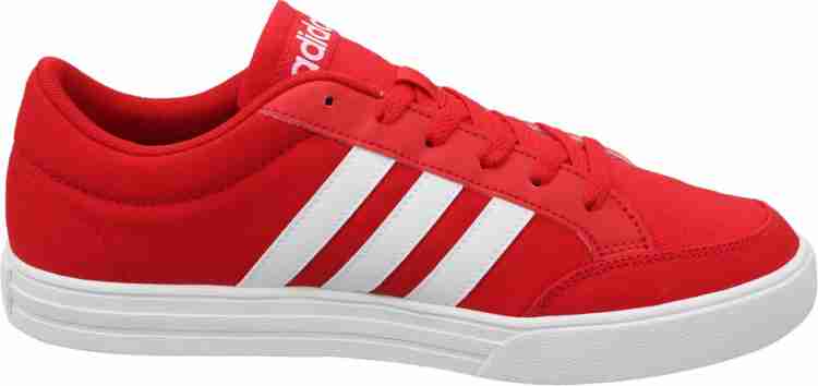 Adidas neo vs set sneakers outlet red