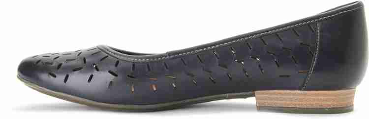 CLARKS Henderson Silk Bellies For Women Buy Navy Leather Color CLARKS Henderson Silk Bellies For Women Online at Best Price Shop Online for Footwears in India Flipkart