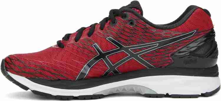 Asics gel nimbus homme on sale rouge