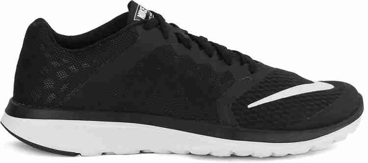 NIKE FS LITE RUN 3 Running Shoes For Men Buy BLACK WHITE Color NIKE FS LITE RUN 3 Running Shoes For Men Online at Best Price Shop Online for Footwears in