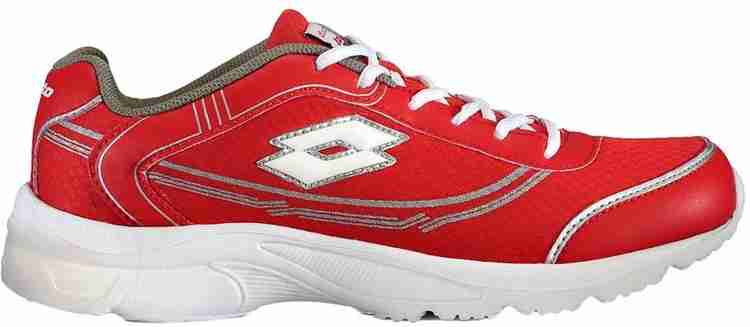 Lotto online red shoes