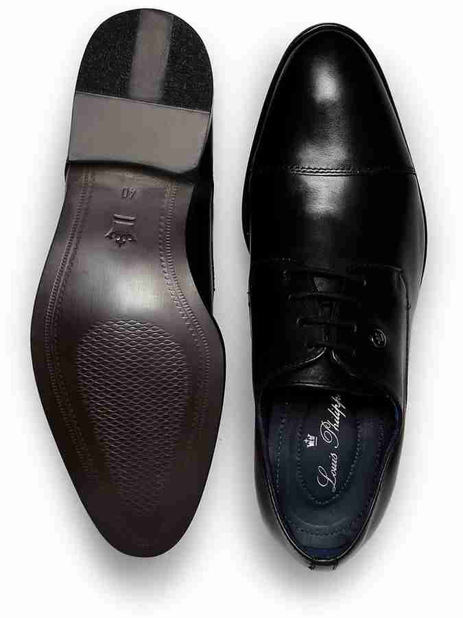 LOUIS PHILIPPE Lace Up Shoes For Men Buy Black Color LOUIS PHILIPPE Lace Up Shoes For Men Online at Best Price Shop Online for Footwears in India Flipkart