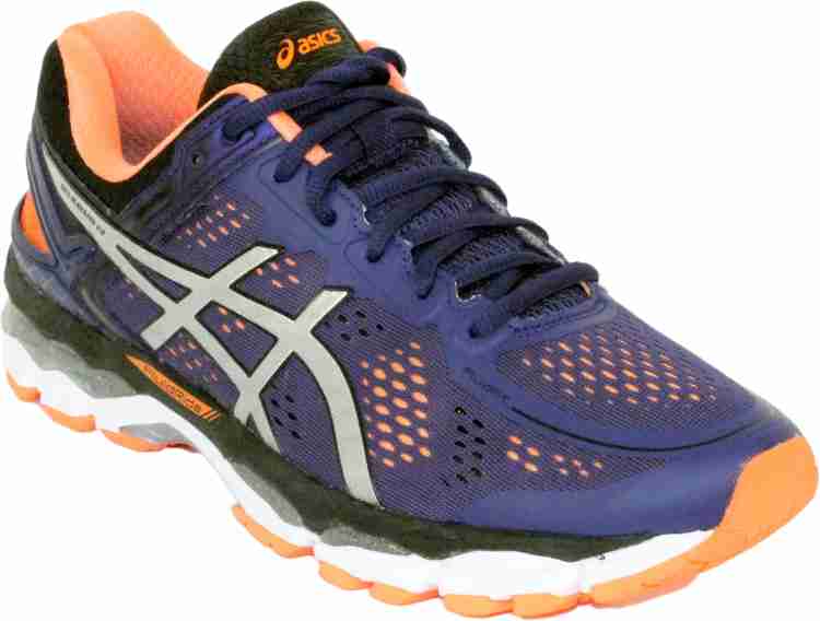 Asics Gel Kayano 22 2E Men Running Shoes For Men Buy Hot Orange Silver Deep Cobalt Color Asics Gel Kayano 22 2E Men Running Shoes For Men Online at Best Price Shop