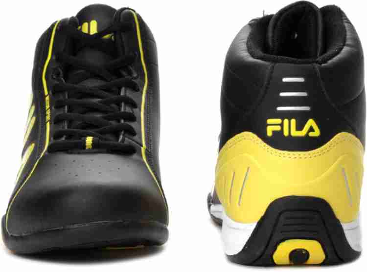 Fila t1 mid sale yellow