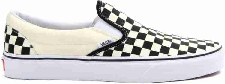 Mens checkerboard cheap slip on vans