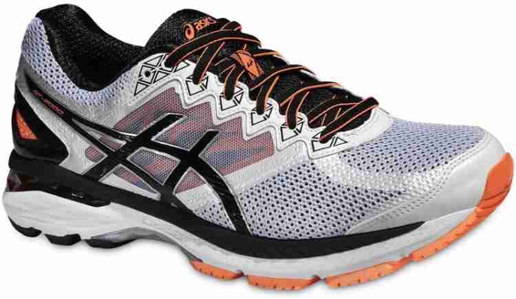 Asics Gt 2000 4 Men Running Shoes For Men Buy Hot Orange White Black Color Asics Gt 2000 4 Men Running Shoes For Men Online at Best Price Shop Online for Footwears