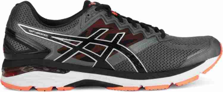 Asics GT 2000 4 Running Shoes For Men Buy CARBON BLACK HOT ORANGE Color Asics GT 2000 4 Running Shoes For Men Online at Best Price Shop Online for Footwears in India Flipkart