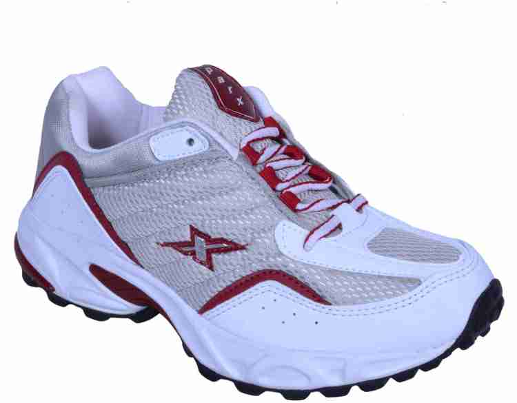 Sparx running sale shoes white